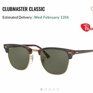 Ray-Ban Clubmaster Classic NEW POLARIZED